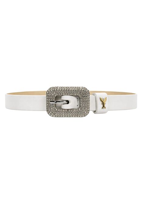 Cintura bambina bianca con strass Patrizia Pepe | 7W0013BIANCO