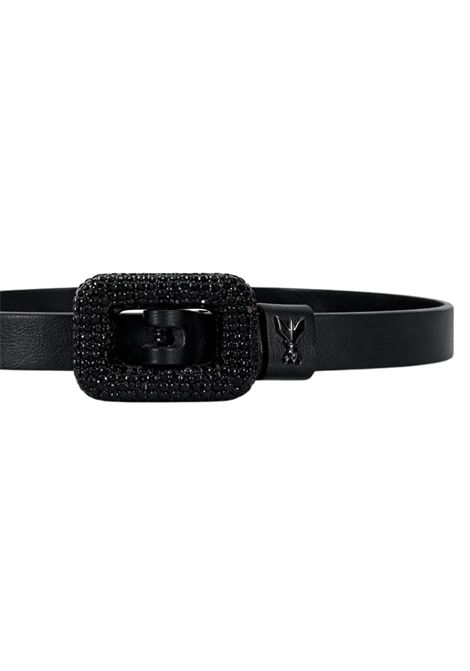 Cintura bambina nera con strass Patrizia Pepe | 7W0013NERO