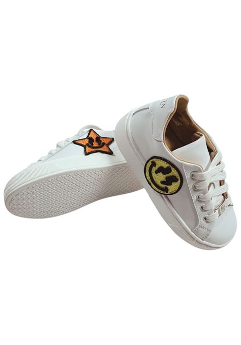 Scarpe unisex bianche in pelle Philipp Plein | 79972/PIABIANCO