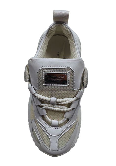 Scarpe unisex bianche in pelle Philipp Plein | 80002/PIABIANCO