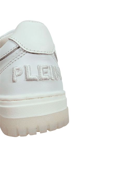 Scarpe bambina bianche in pelle Philipp Plein | 80039/PIABIANCO