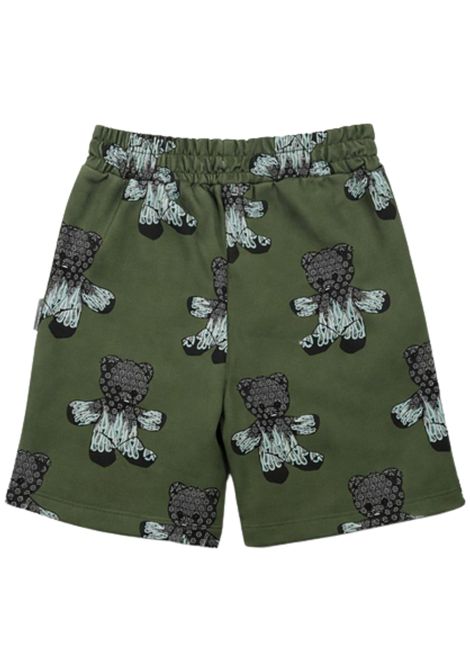 Bermuda bambino verde in cotone Philipp Plein | BBE064VERDE