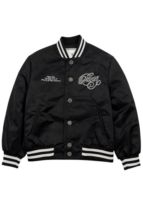 Giubbino bambino nero in cotone Philipp Plein | BBO059NERO