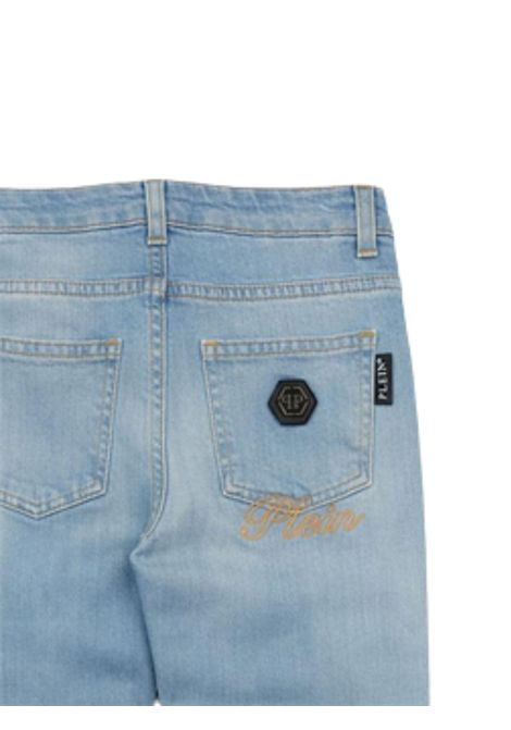 Jeans bambino in cotone denim Philipp Plein | BDP005DENIM