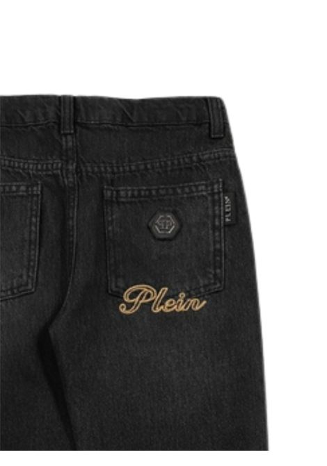 Jeans bambino in cotone denim Philipp Plein | BDP005NERO