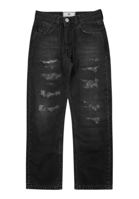 Jeans bambino in cotone denim Philipp Plein | BDP018NERO