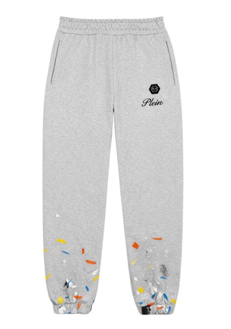 Pantalone bambino grigia in cotone Philipp Plein | BFP004GRIGIO