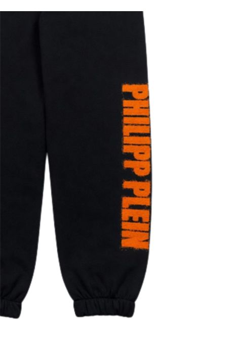 Black cotton trousers for children Philipp Plein | BFP016NERO