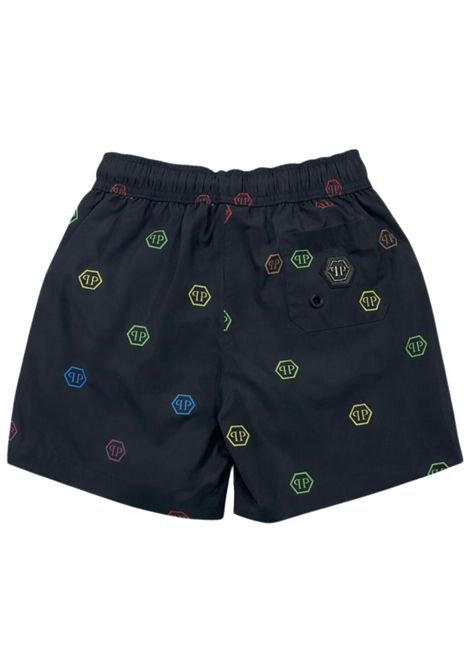 Costume da bagno bambino nero Philipp Plein | BSS240NERO
