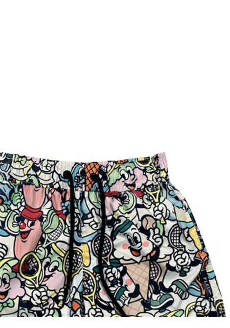 Costume da bagno bambino bianco Philipp Plein | BSS241BIANCO