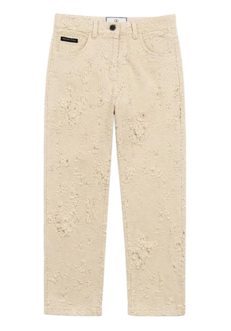 Jeans bambina sabbia in cotone Philipp Plein | GDP220SABBIA