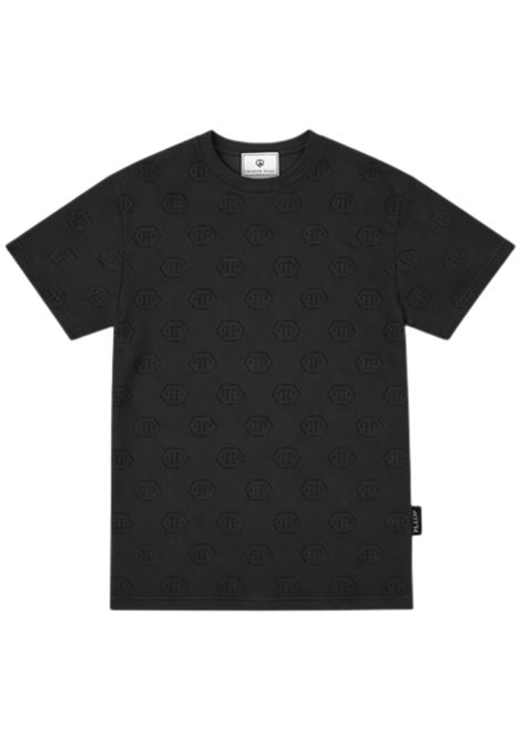 Abito bambina nero in cotone Philipp Plein | GDR200NERO