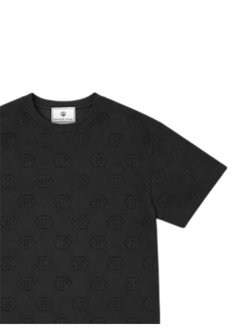 Abito bambina nero in cotone Philipp Plein | GDR200NERO