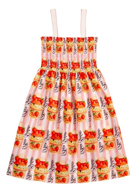 Abito bambina rosa in cotone Philipp Plein | GDR232ROSA