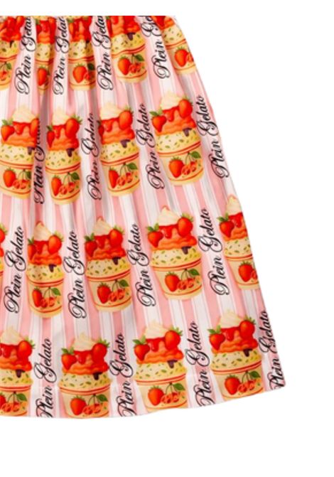 Abito bambina rosa in cotone Philipp Plein | GDR232ROSA