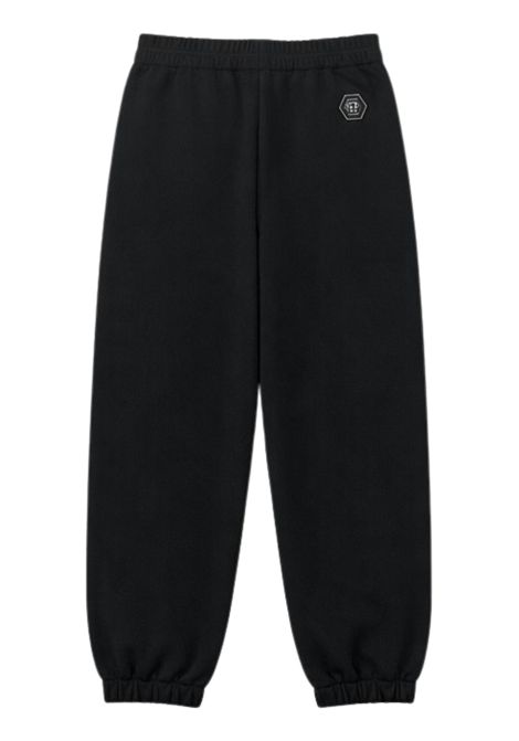 Pantalone bambina nero in cotone Philipp Plein | GFP213NERO