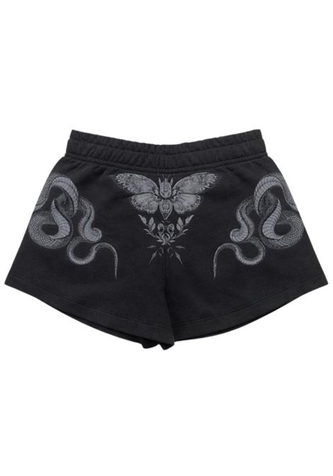 Shorts bambina grigio in cotone Philipp Plein | GSH221GRIGIO