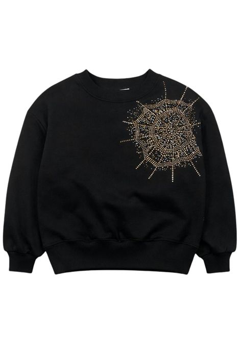Felpa bambina nera in cotone Philipp Plein | GSW182NERO