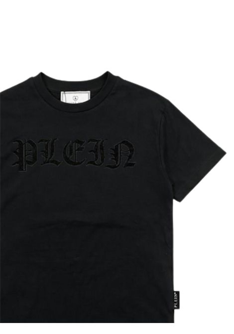 T-shirt bambina nera in cotone Philipp Plein | GTH216NERO
