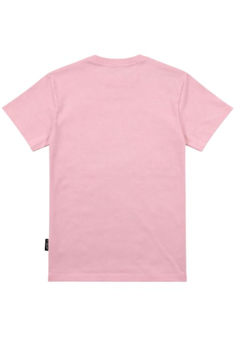 Abito bambina rosa in cotone Philipp Plein | GZDR234ROSA