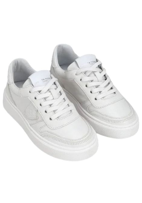 White leather children's shoes Philippe Model | 80670/PIABIANCO