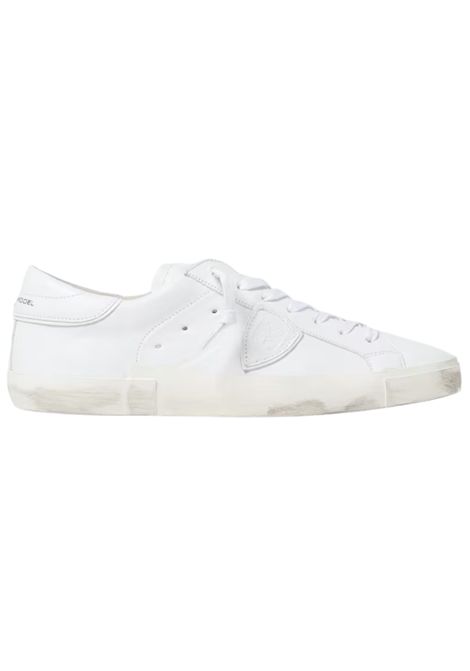 Unisex white leather shoes Philippe Model | 80708/PIABIANCO