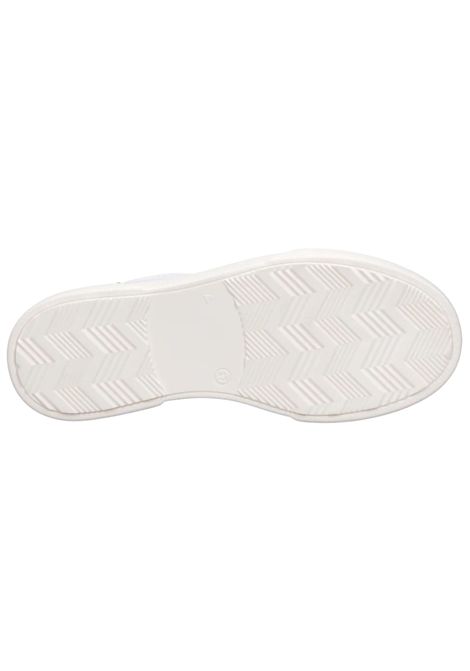 White/blue leather children's shoes Philippe Model | 80738/PIABIANCO/BLU