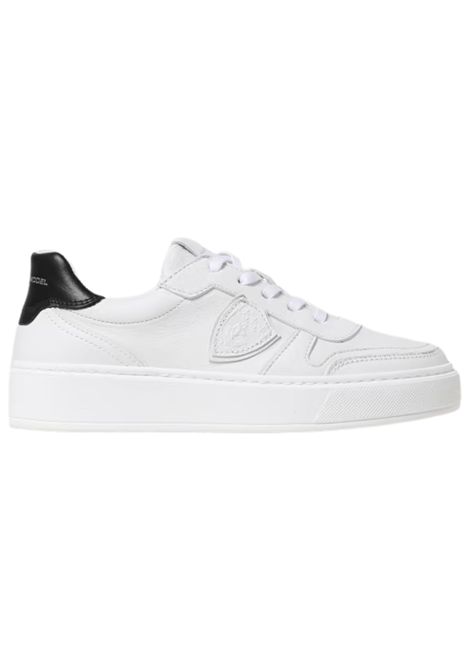 Unisex white leather shoes Philippe Model | 80757/PIABIANCO