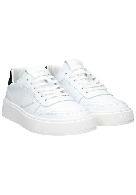 Unisex white leather shoes Philippe Model | 80757/PIABIANCO