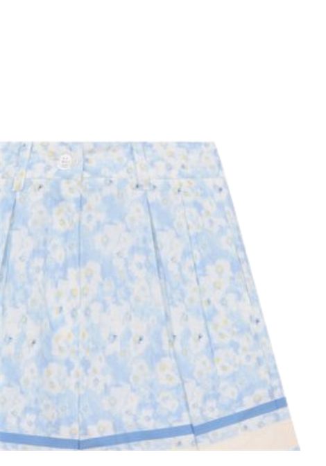 Shorts bambina azzurro in cotone PHILOSOPHY | I1E4125617/MAAZZURRO