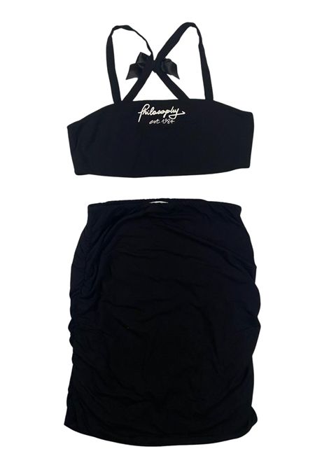 Completo bambina nero PHILOSOPHY | I1E5005211/MANERO
