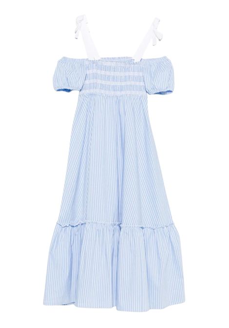 Abito bambina azzurro in cotone PHILOSOPHY | I1E912NP5146/MAAZZURRO