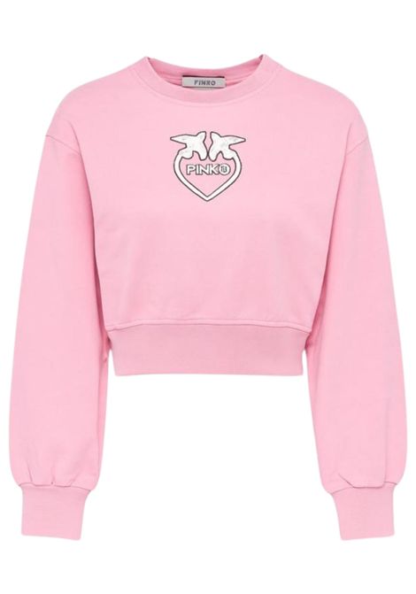 Felpa bambina rosa in cotone Pinko | 033476/MOROSA