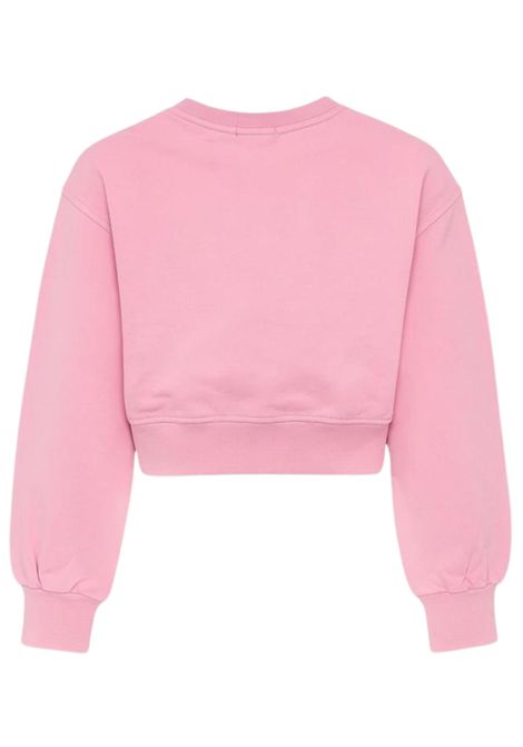 Felpa bambina rosa in cotone Pinko | 033476/MOROSA