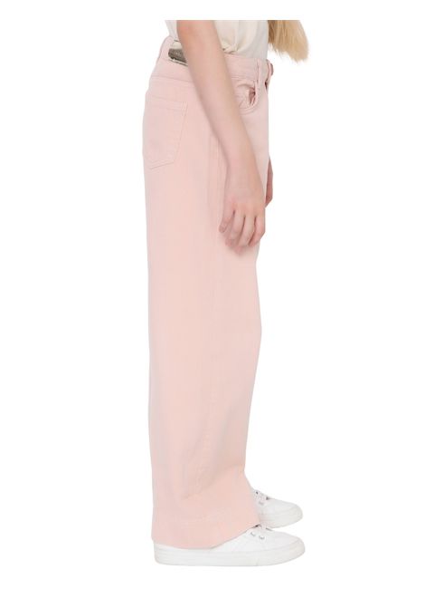 Pink cotton jeans for girls Pinko | F4PIJGDP113/MOROSA