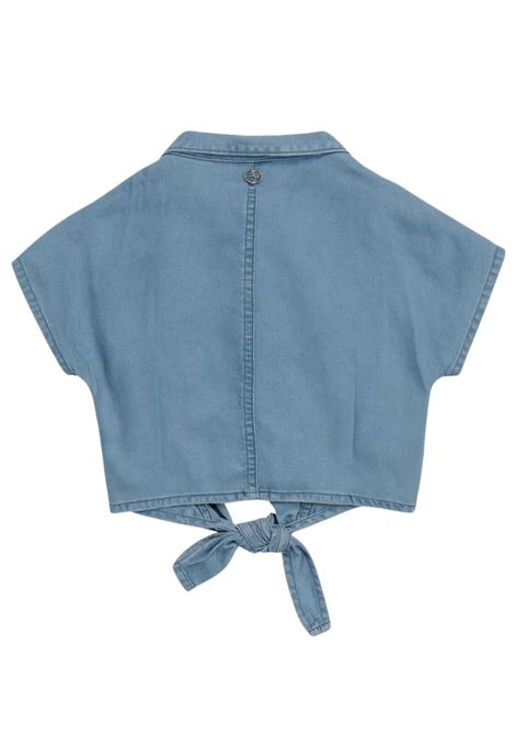 Blusa bambina denim Please | CC85010G71/MADENIM