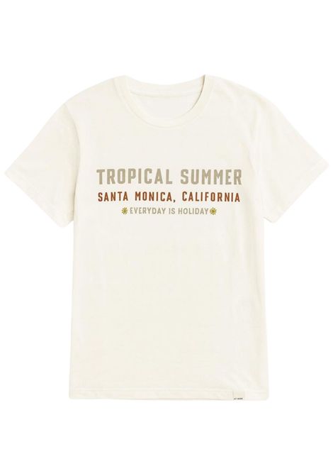 White cotton T-shirt for children Please | MBE9030B72/MABIANCO