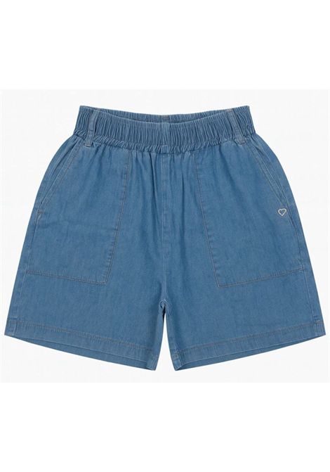 Girls' denim cotton shorts Please | RE69010G72/MADENIM