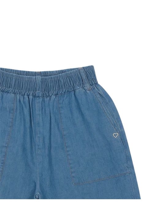 Girls' denim cotton shorts Please | RE69010G72/MADENIM