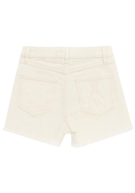 Shorts bambina in cotone denim PREMIUM QUALITY DENIM | 7P0377/MABIANCO
