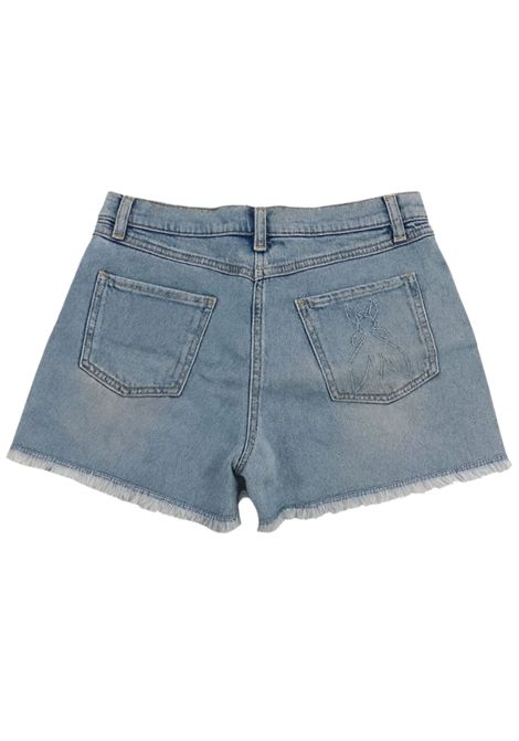 Shorts bambina in cotone denim PREMIUM QUALITY DENIM | 7P0377/MADENIM