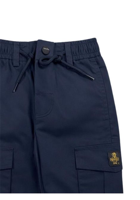 Pantalone neonato blu in cotone REFRIGIWEAR | 1707BLU