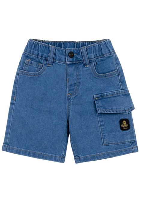 Bermuda neonato in cotone denim REFRIGIWEAR | 1726DENIM