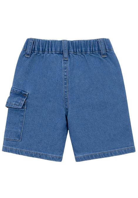 Bermuda neonato in cotone denim REFRIGIWEAR | 1726DENIM