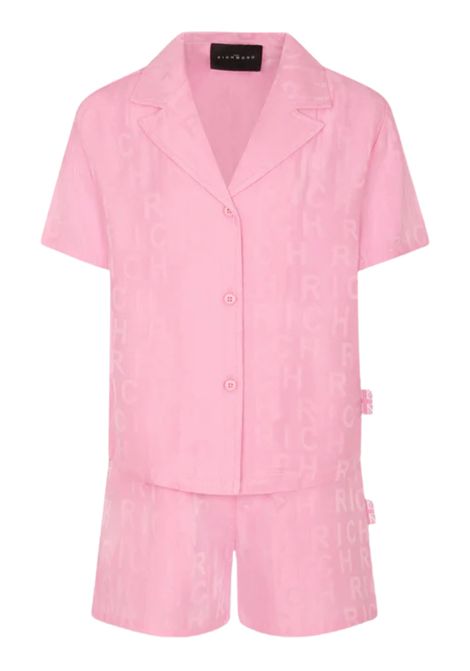 Completo bambina in cotone e viscosa RICHMOND | RGP25022CE/ANROSA