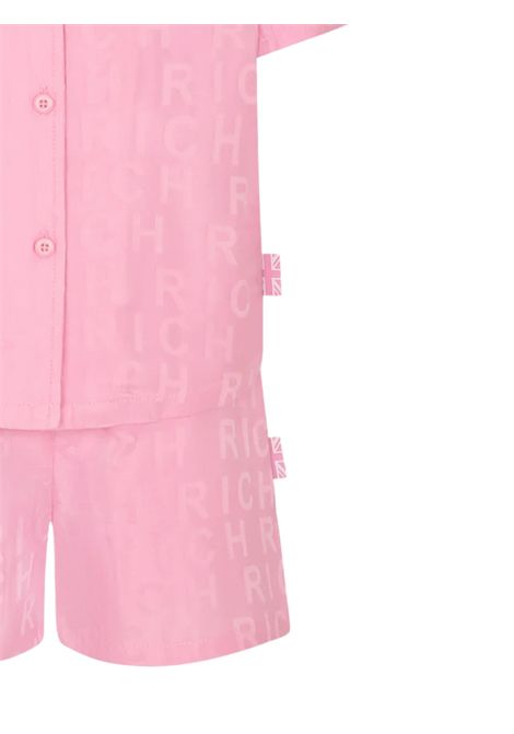 Completo bambina in cotone e viscosa RICHMOND | RGP25022CE/ANROSA