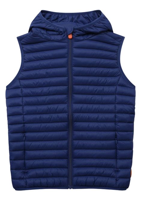 Smanicato unisex blu in nylon SAVE THE DUCK | J80649X/MOBLU