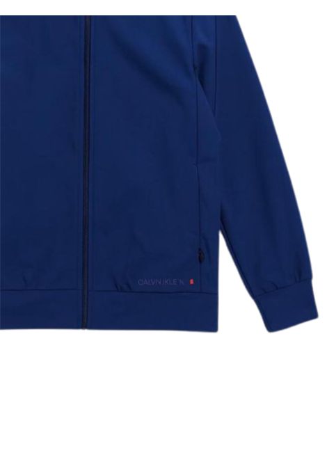 Blue nylon jacket for children SAVE THE DUCK | JF2212X/MOBLU