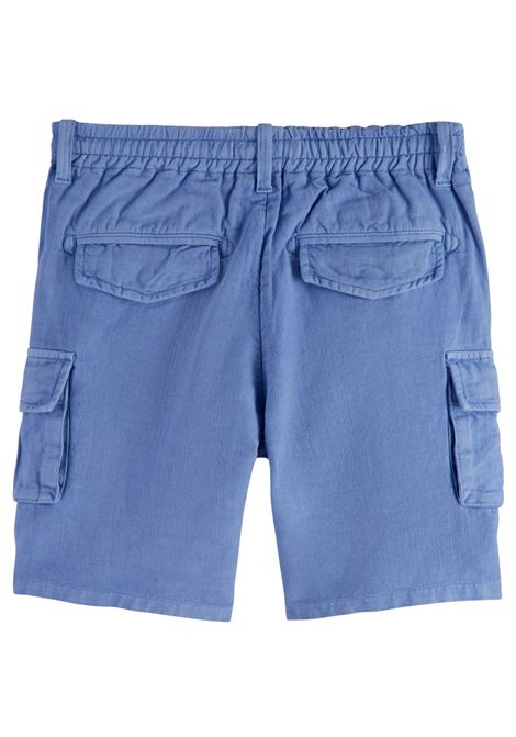 Children's Bermuda shorts in linen and cotton Scotch&Soda | 170491/SUAZZURRO