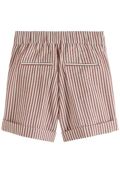 Shorts bambina terra in cotone Scotch&Soda | 175940/SUTERRA